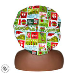 Mr. Grinch Satin Lined Bonnet