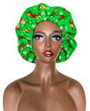 Mr. Grinch Satin Lined Bonnet
